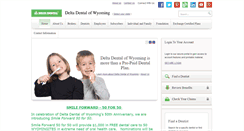 Desktop Screenshot of deltadentalwy.org